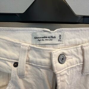 Abercrombie & Fitch, jeans, size 25, white